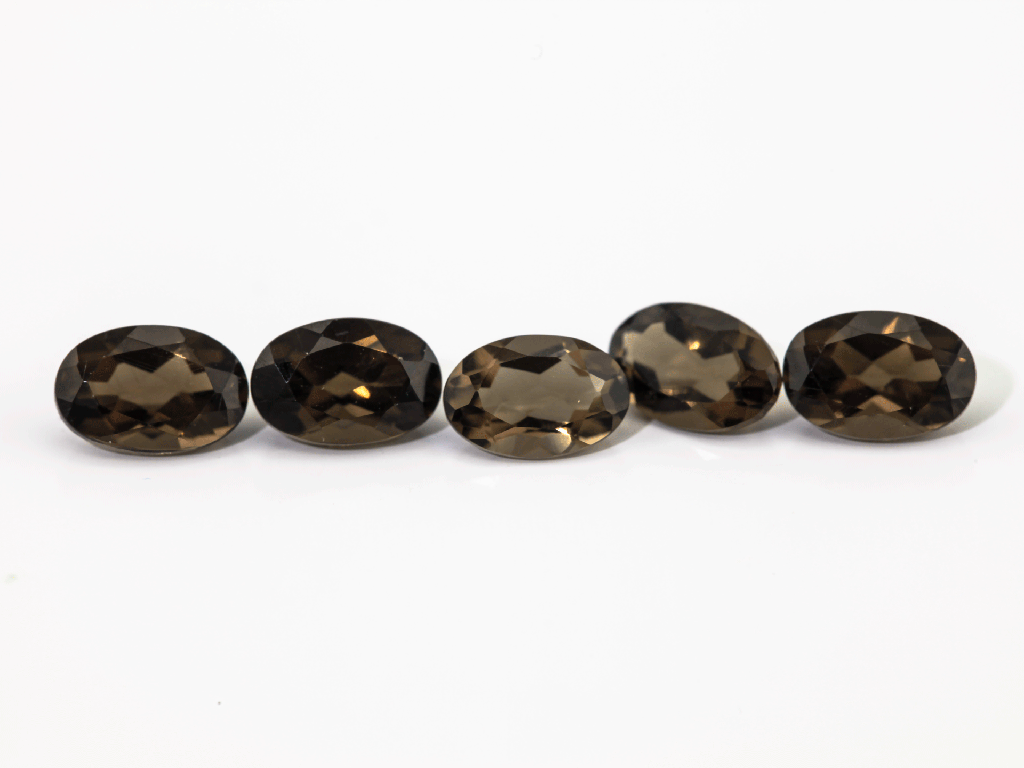 Smoky Quartz 6x4mm Oval 