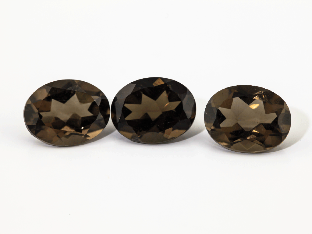 Smoky Quartz 9x7mm Oval 