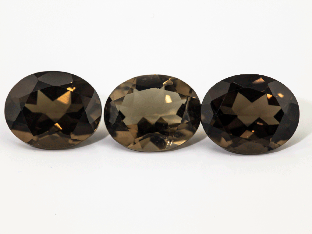 Smoky Quartz 10x8mm Oval 