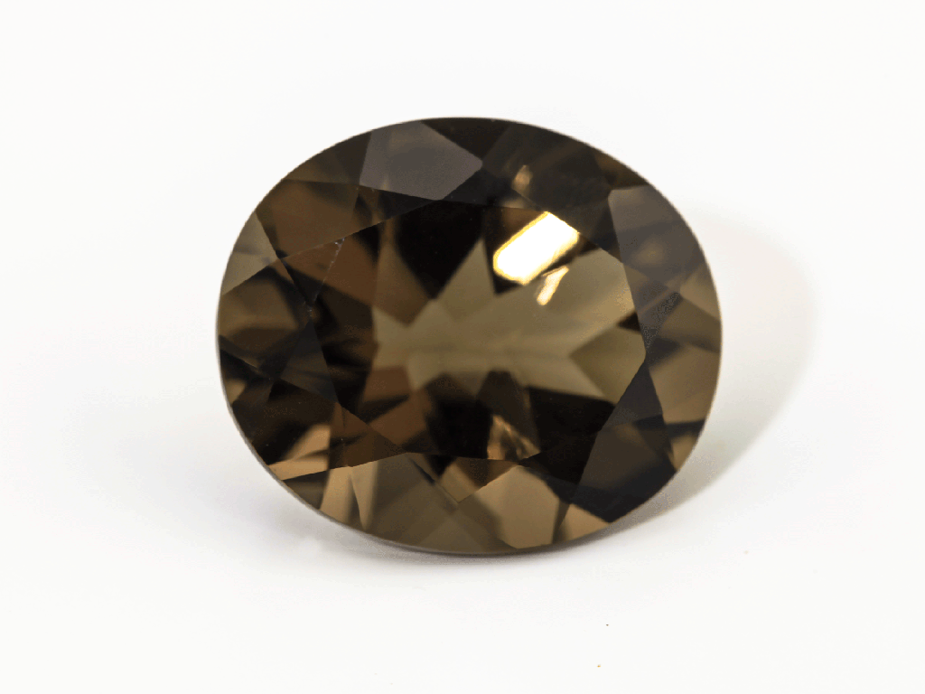 Smoky Quartz 14x12mm Oval 