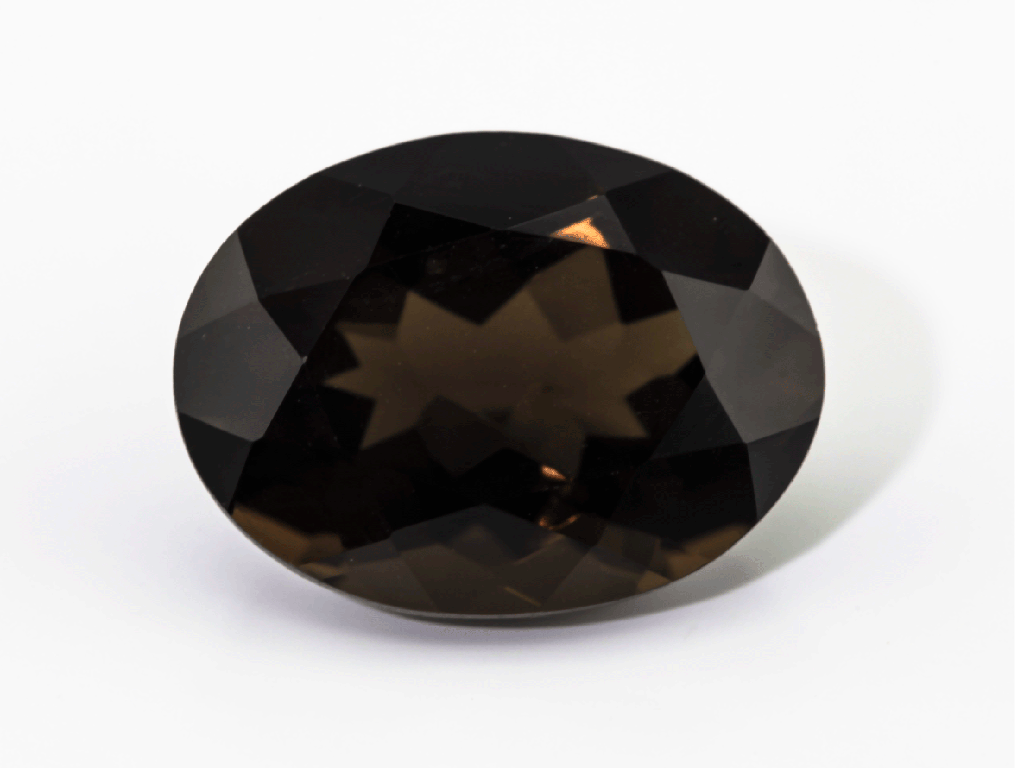 Smoky Quartz 16x12mm Oval 