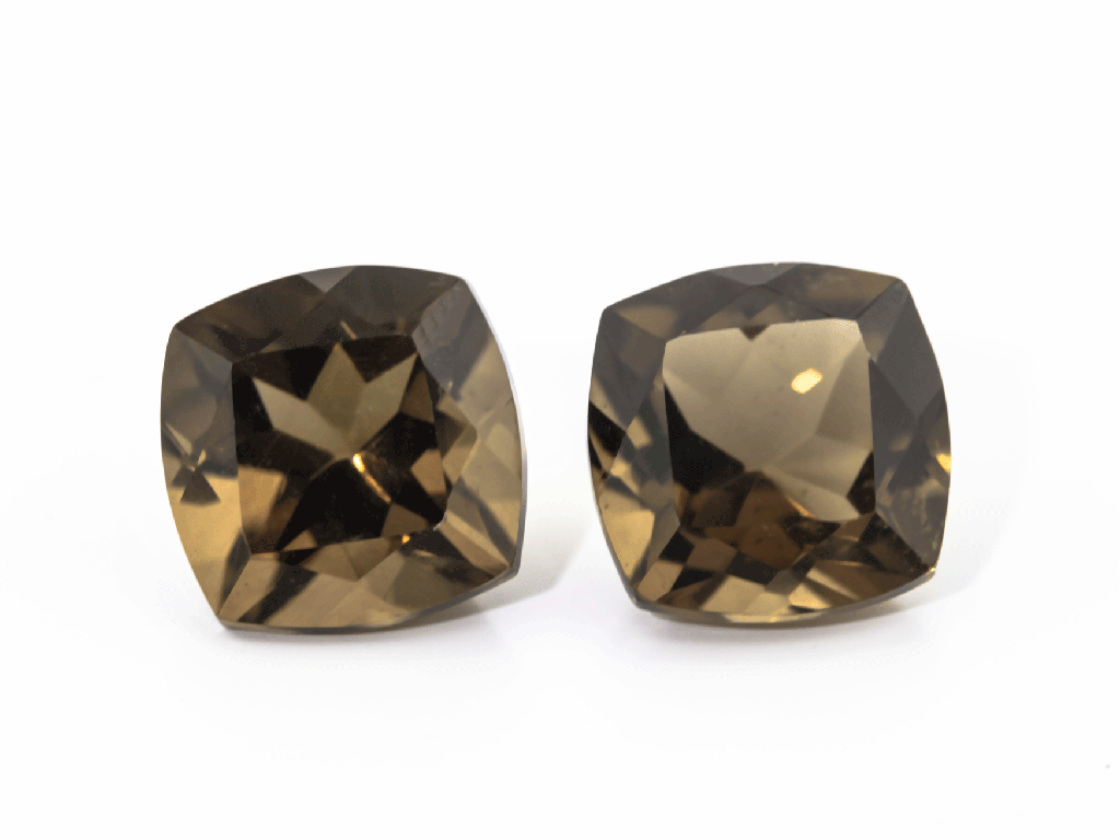 Smoky Quartz 6.00mm Square Cushion