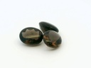 Smoky Quartz 12x10mm Oval Buff Top 