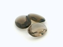 Smoky Quartz 14x10mm Oval Buff Top 