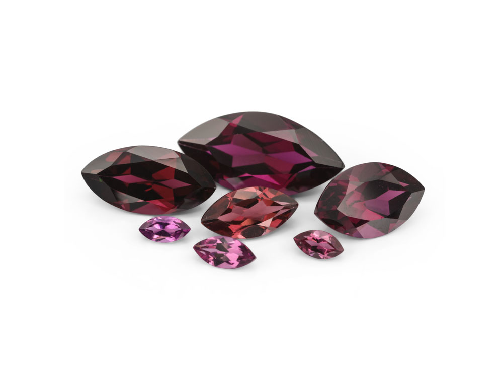 Rhodolite Garnet 4x2mm Marquise