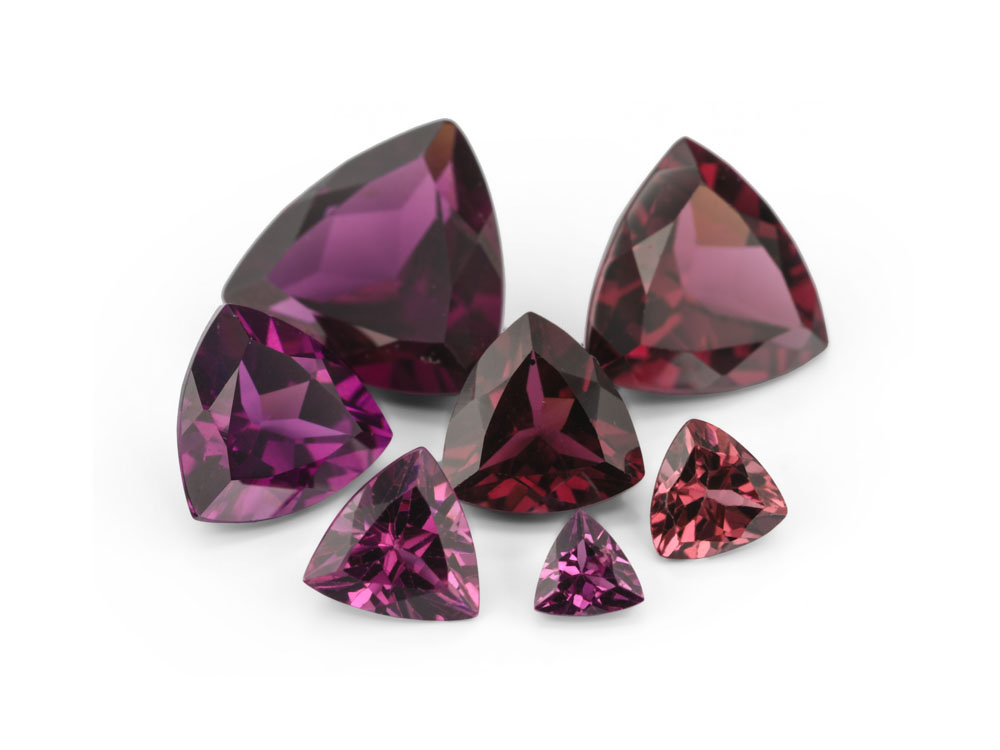 Rhodolite Garnet 3.00mm Trilliant