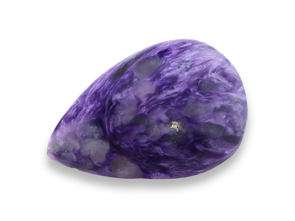 Charoite 35x25mm Pear Cabochon