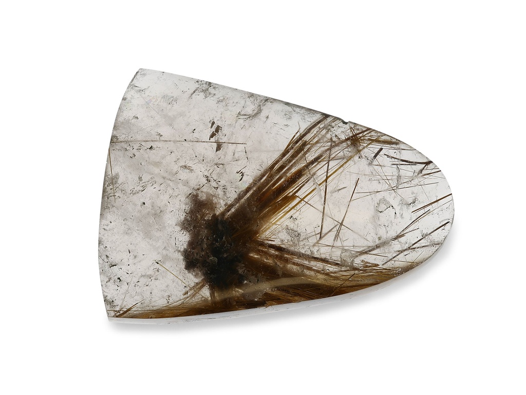 Rutilated Quartz 37.5x28mm Free Form