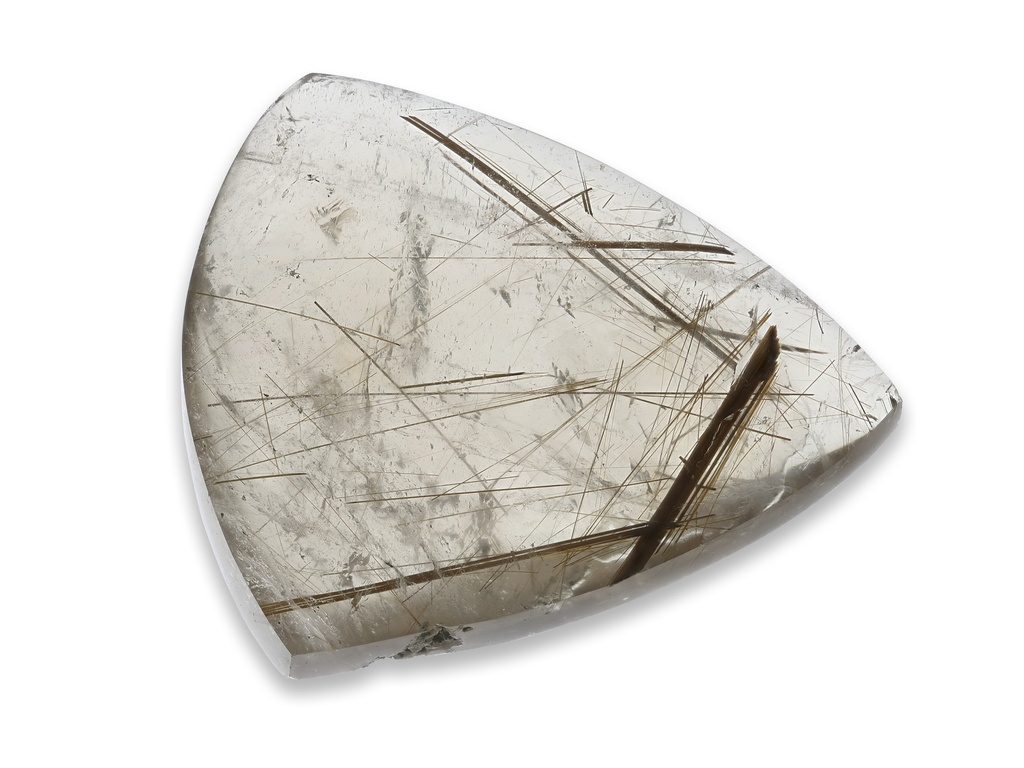 Rutilated Quartz 40x31.5mm Free Form