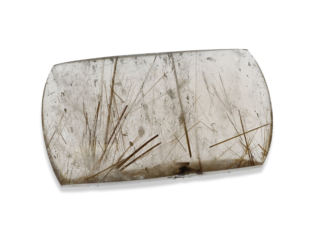 Rutilated Quartz 50x29mm Barrel