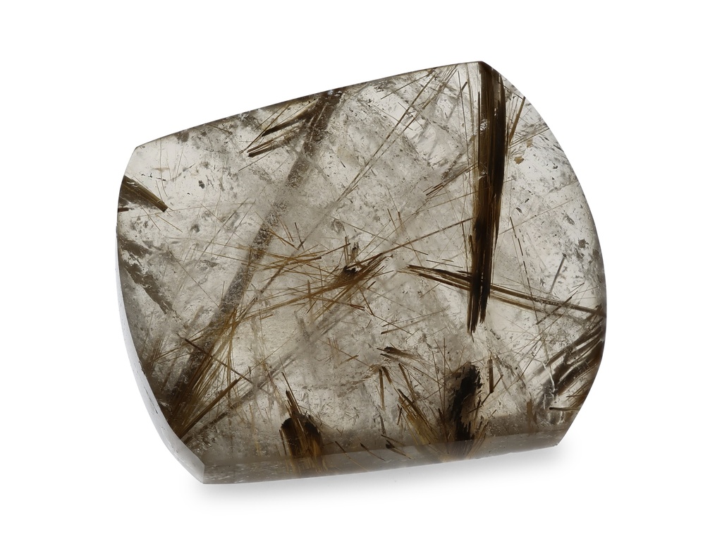 Rutilated Quartz 28.5x21x23.5mm Fancy Barrel