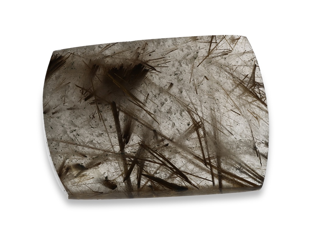 Rutilated Quartz 36x26.5mm Barrel