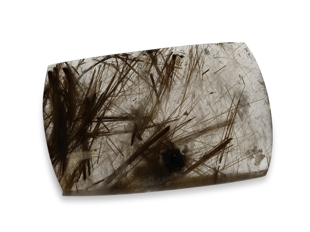 Rutilated Quartz 39x24mm Barrel