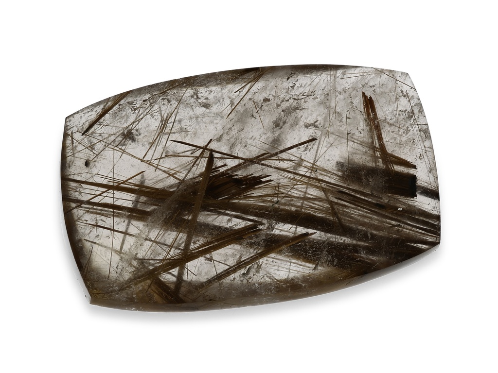 Rutilated Quartz 40x25mm Barrel