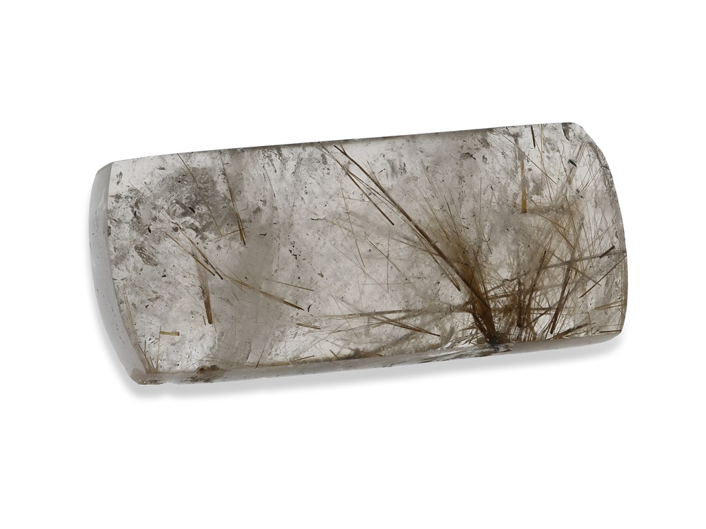 Rutilated Quartz 42.5x17.5mm Barrel