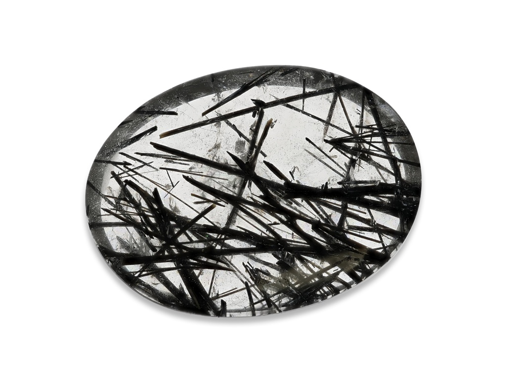 Tourmalated Quartz 38x29mm Oval