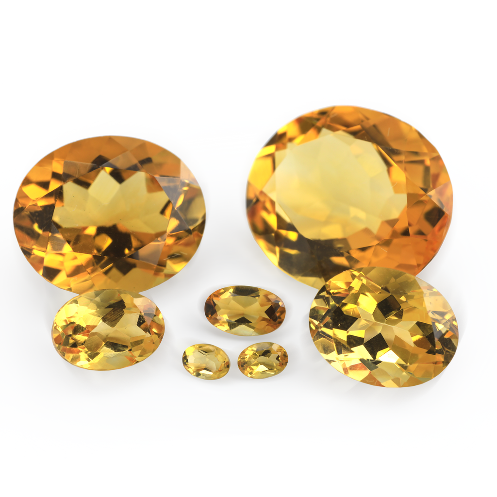 Citrine 5x3mm Oval Signity