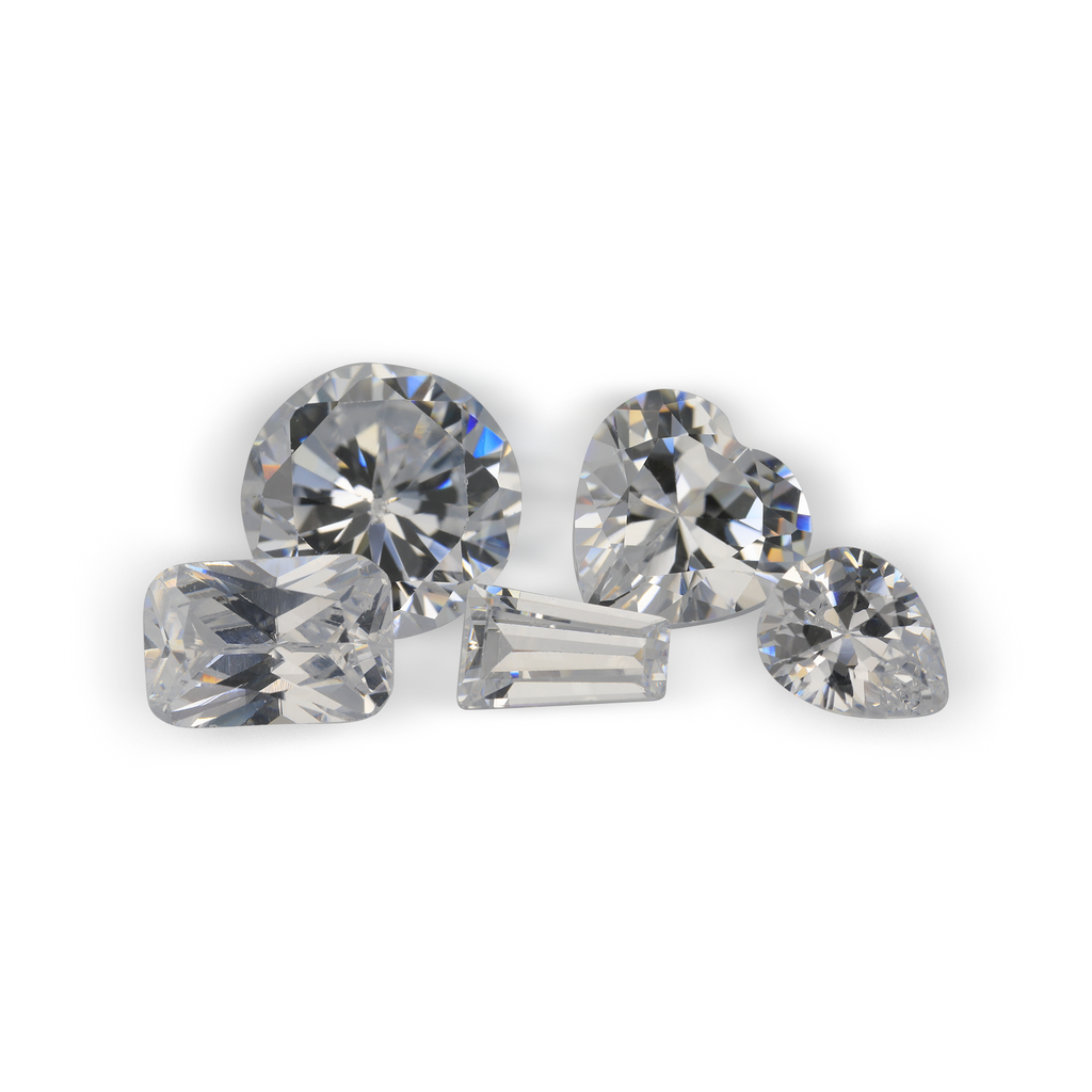 Cubic Zirconia 3.00mm Trilliant White