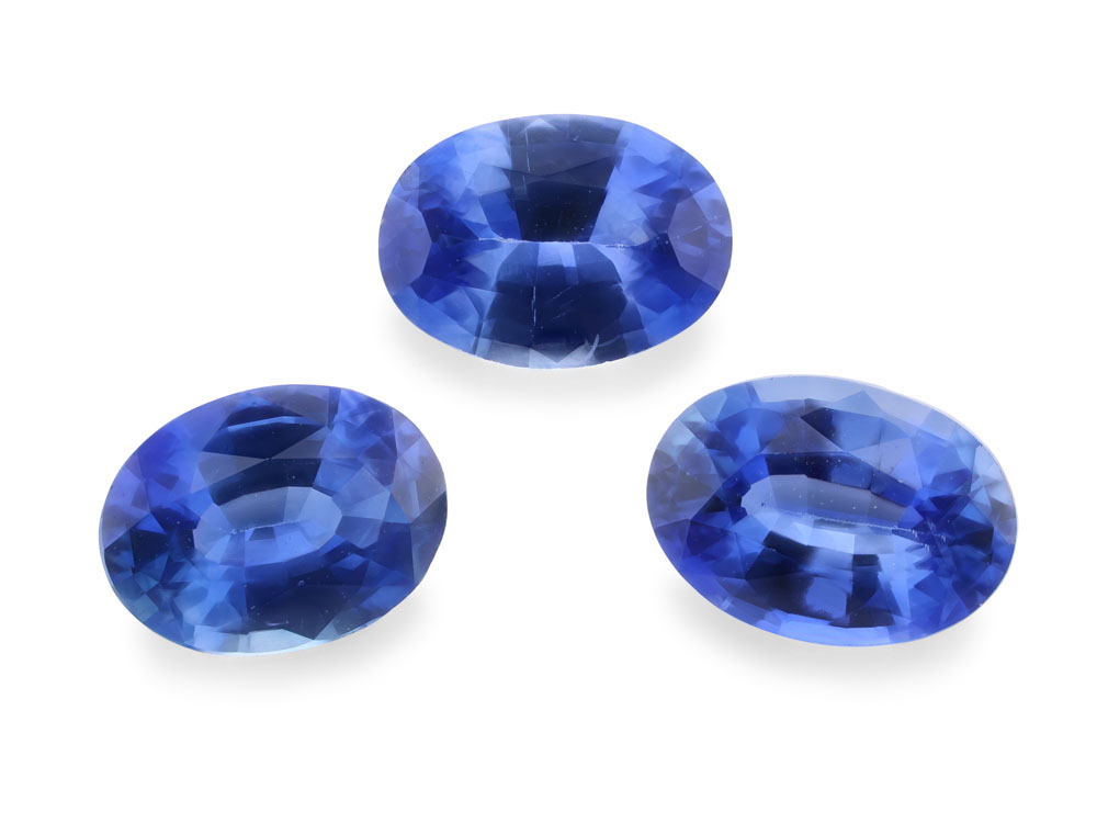 Ceylon Sapphire 6x4mm Oval Mid Bright Blue