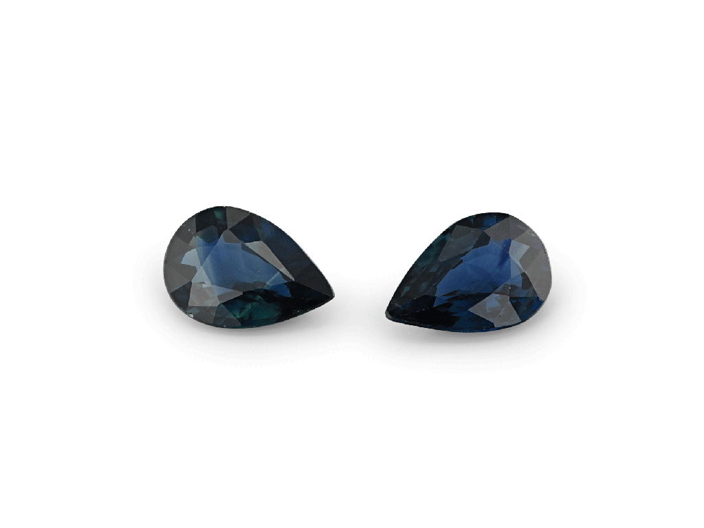 Australian Sapphire 6x4mm Pear Shape Fine Royal Blue