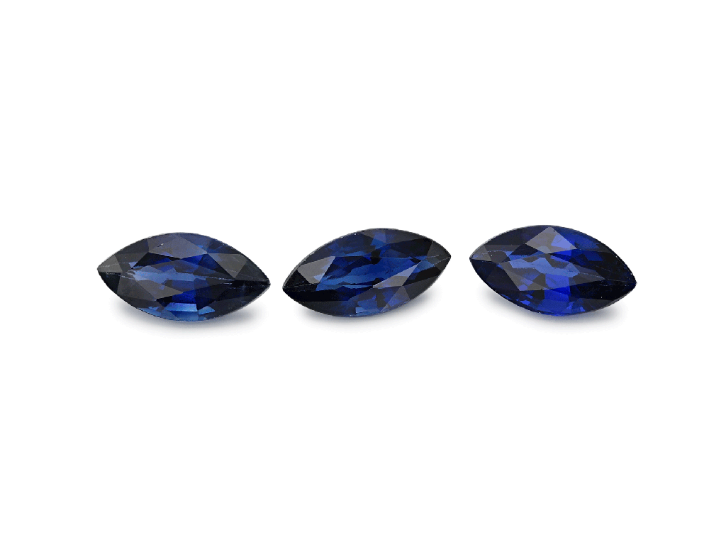 Australian Sapphire 6x3mm Marquise Mid Royal Blue