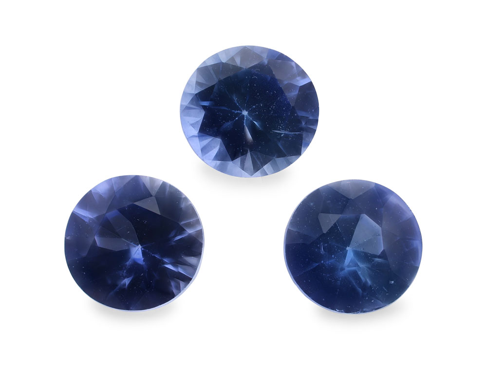 Ceylon Sapphire 3.75mm Round Bright Light Blue