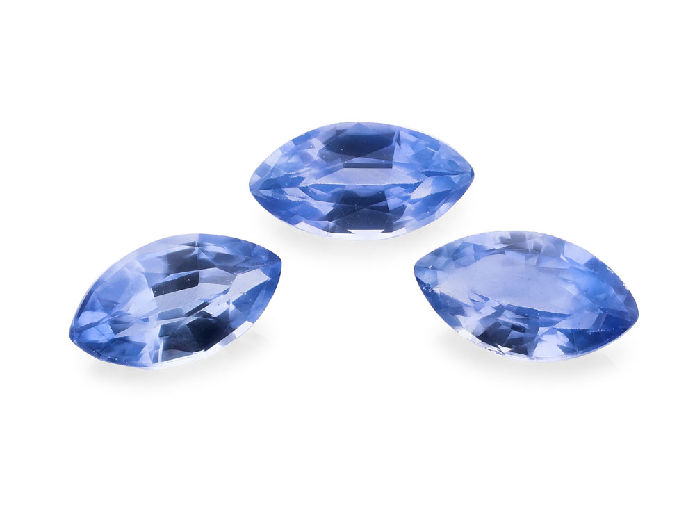 Ceylon Sapphire 4x2mm Marquise Light Blue