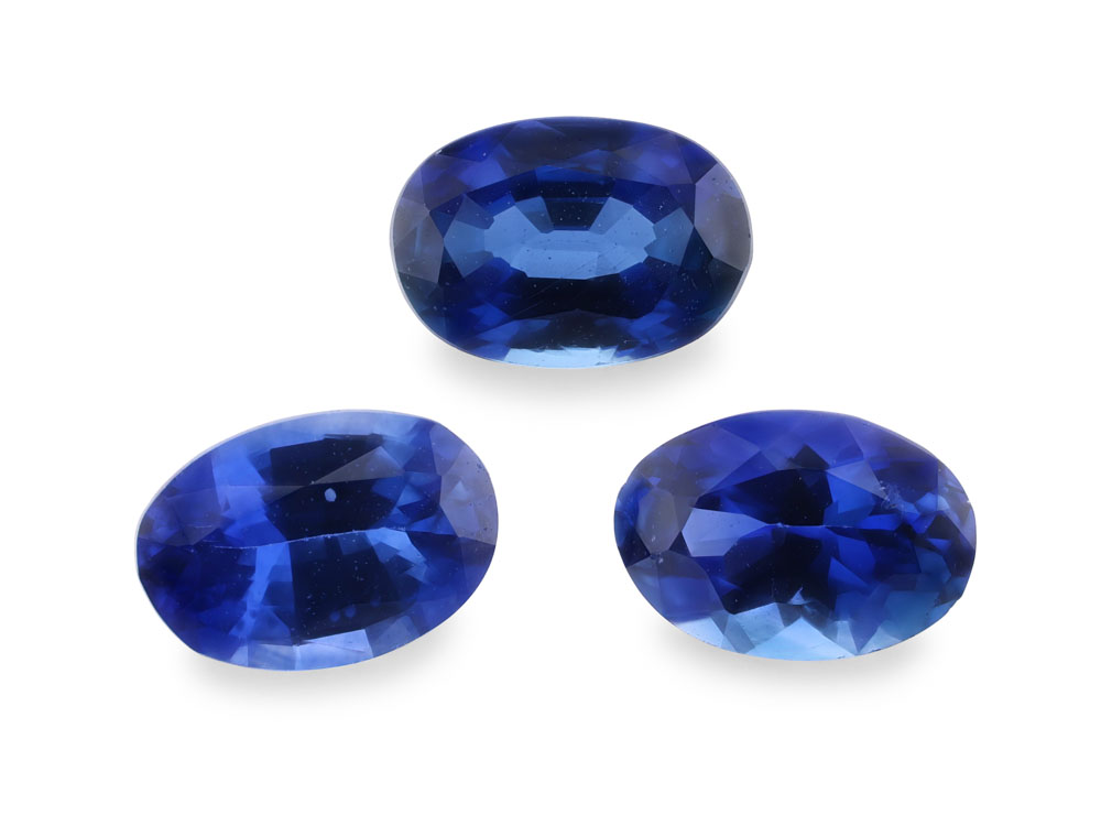 Ceylon Sapphire 5x3mm Oval Strong Deep Blue