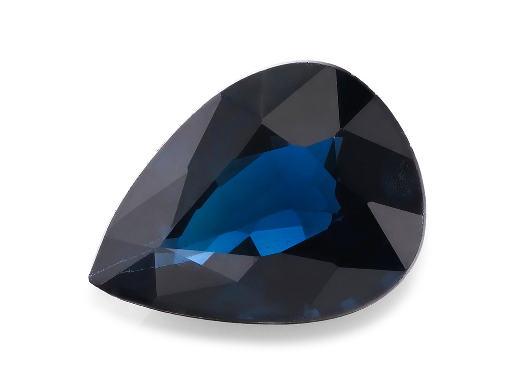 Australian Sapphire 7.9x6mm Pear Shape Royal Blue