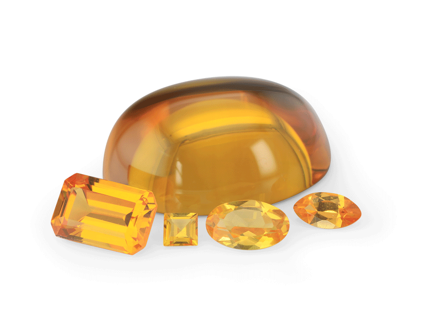 Synthetic Sapphire 7.00mm Round Yellow