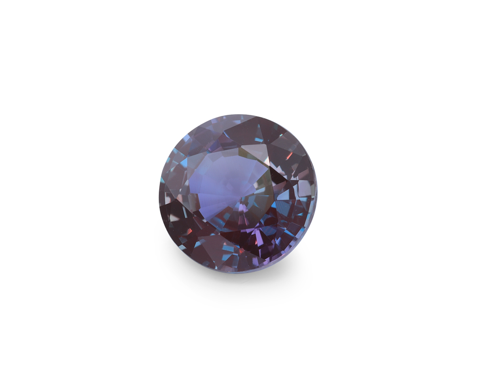 Synthetic Alexandrite Chrysoberyl 8.00mm Round