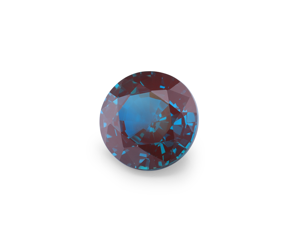 Synthetic Alexandrite Chrysoberyl 9.00mm Round