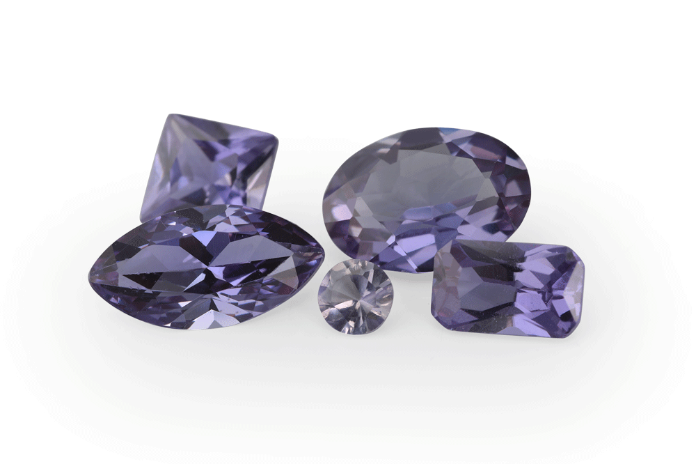 Synthetic Alexandrite Corundum 7x5mm Radiant Cut