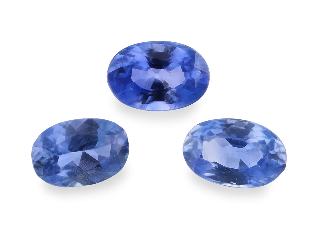 Ceylon Sapphire 5x3mm Oval Mid Light Blue