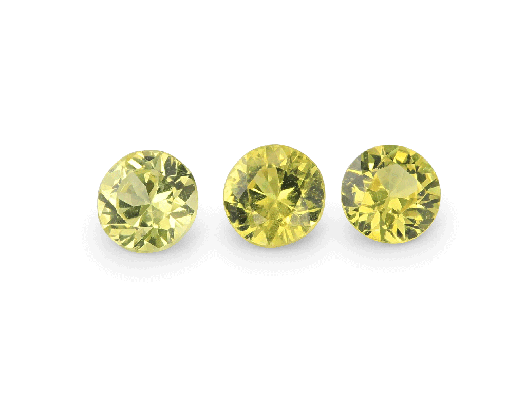 Yellow Sapphire 3.25mm Round Mid