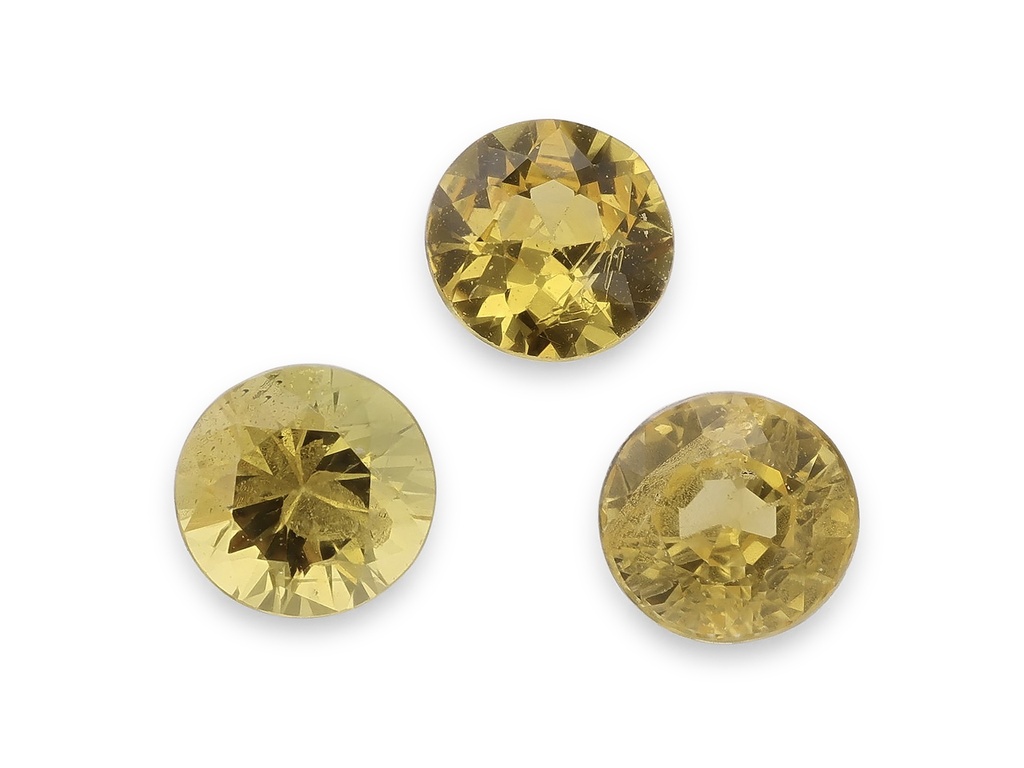 Yellow Sapphire 3.75mm Round Mid