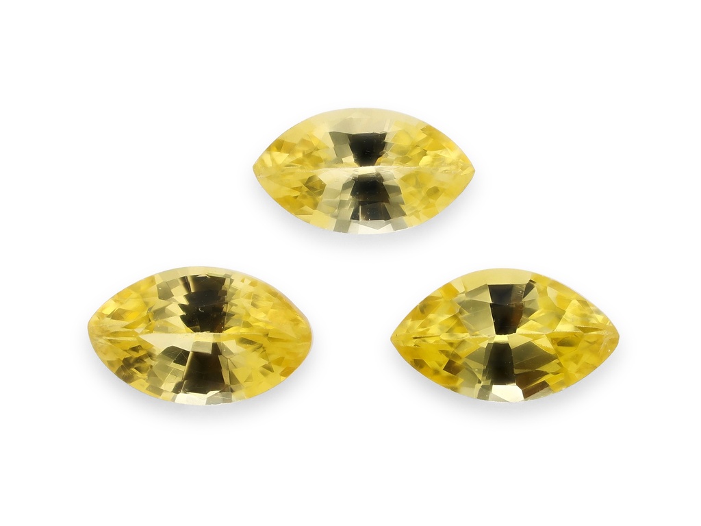 Yellow Sapphire 4x2mm Marquise Mid