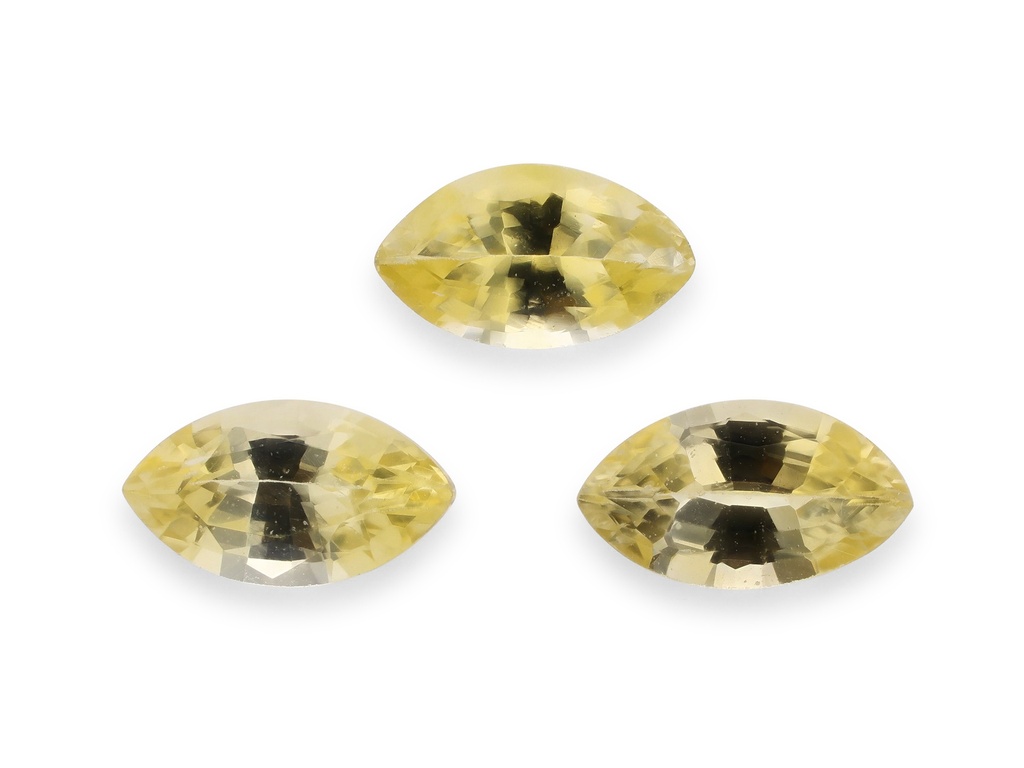 Yellow Sapphire 4x2mm Marquise Light