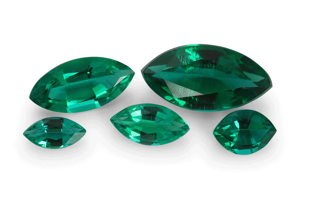 Hydrothermal Emerald 6x3mm Marquise 