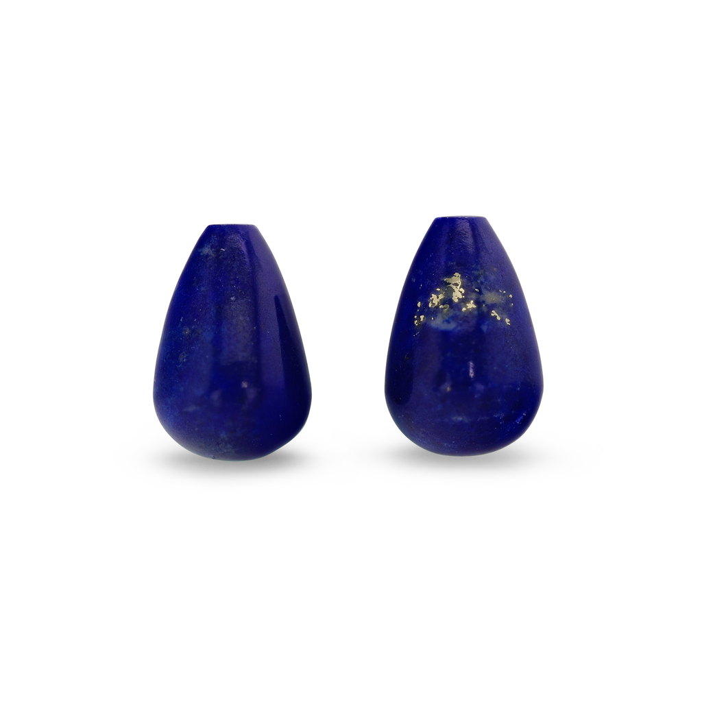 Lapis Lazuli 12x8mm Polished Drop Pair