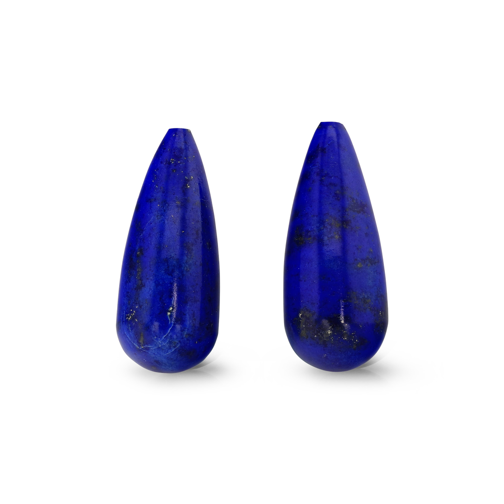 Lapis Lazuli 20x8mm Polished Drop Pair