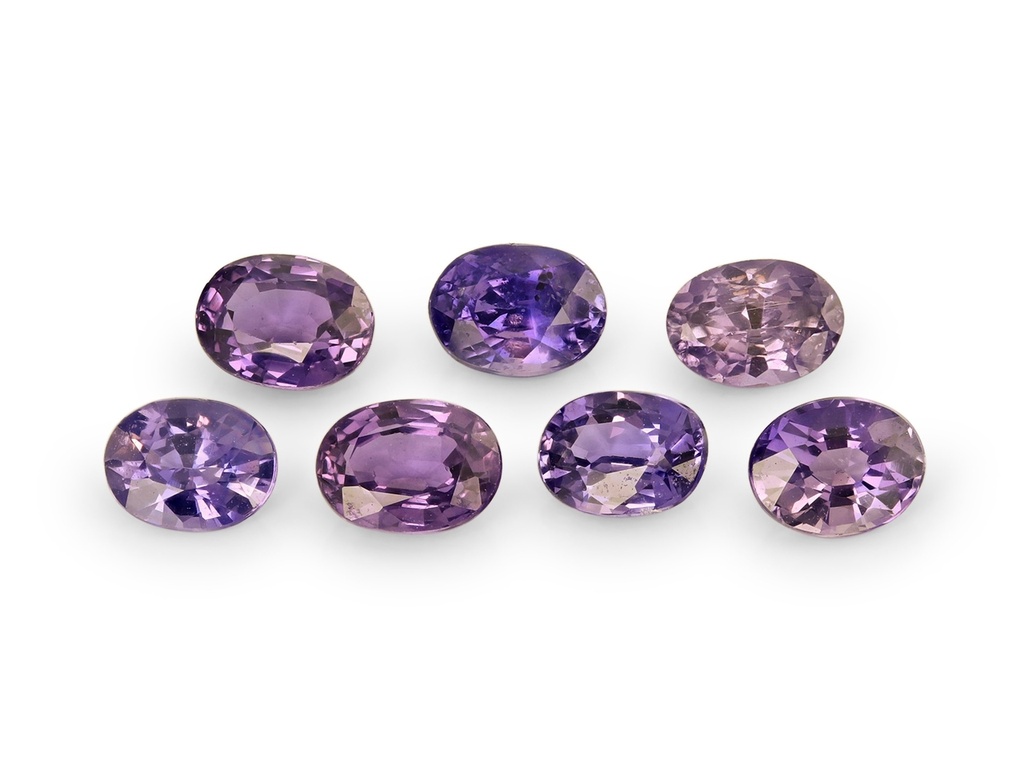 Purple Sapphire 4x3mm +/- Oval 