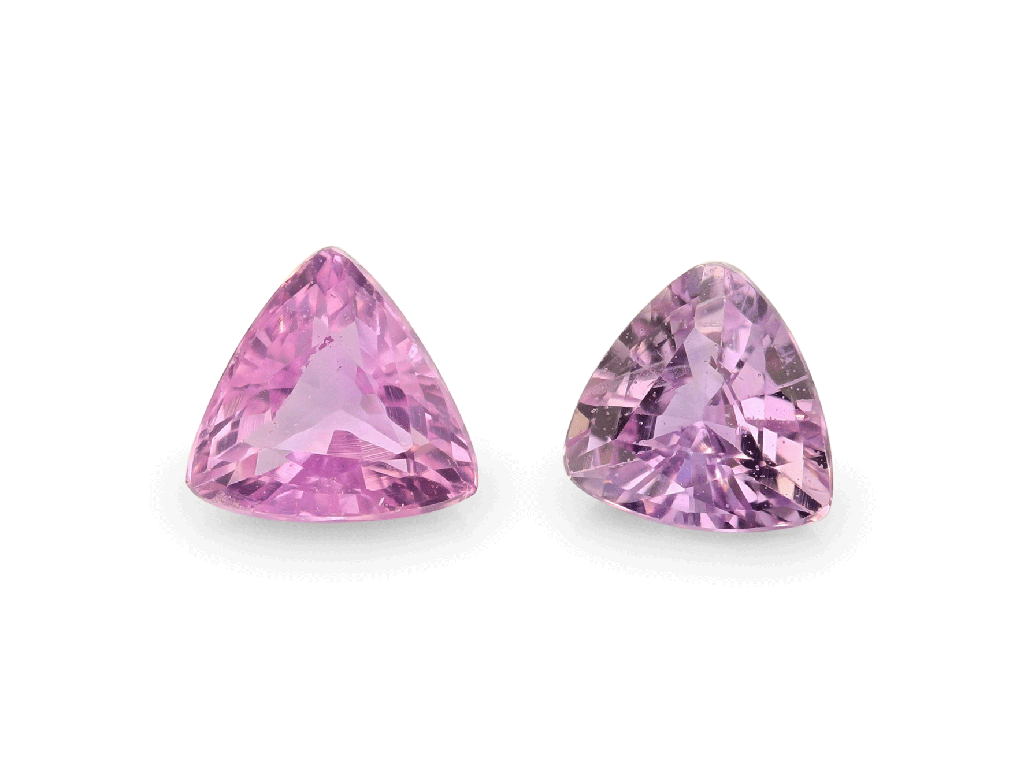 Pink Sapphire 4.50mm Trilliant