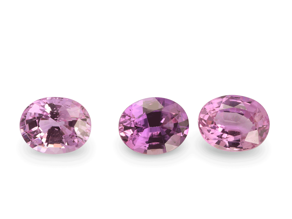 Pink Sapphire 5x4mm Oval Good Mid