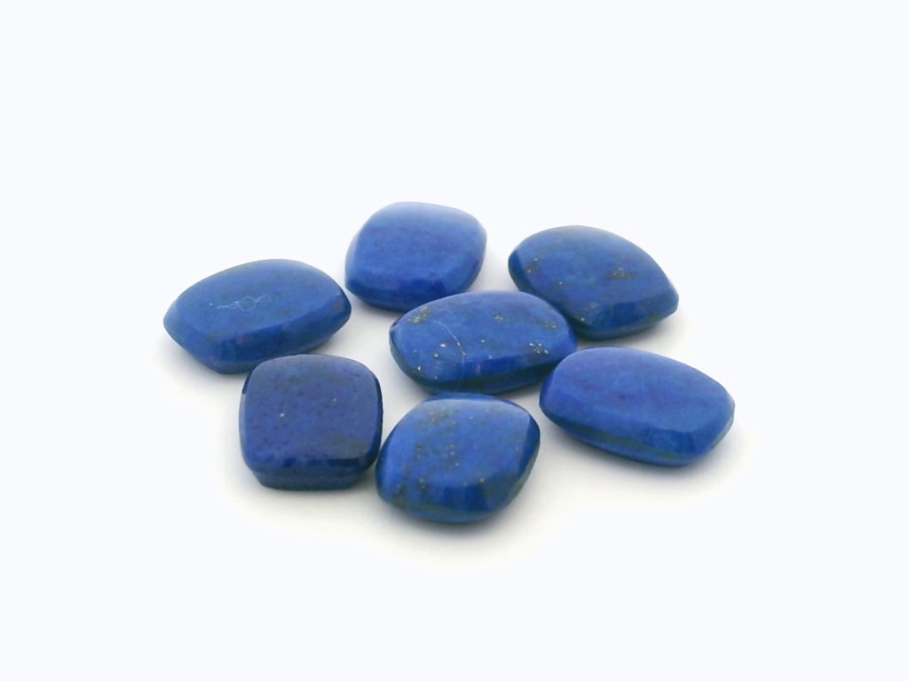 Lapis Lazuli 8x6mm Cushion Buff Top 