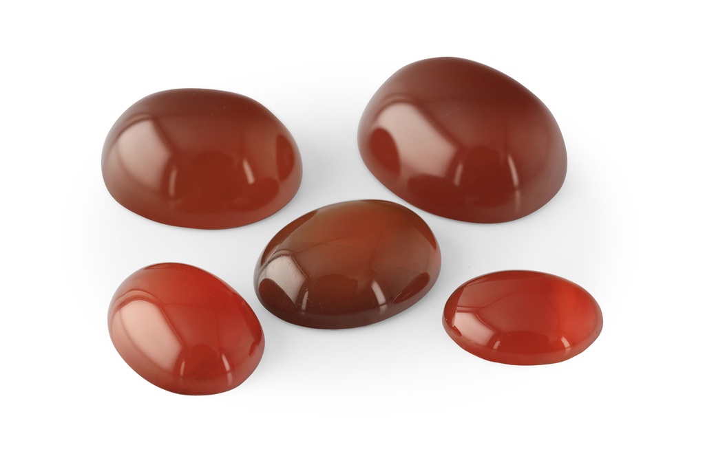 Carnelian 10x8mm Oval Cabochon 