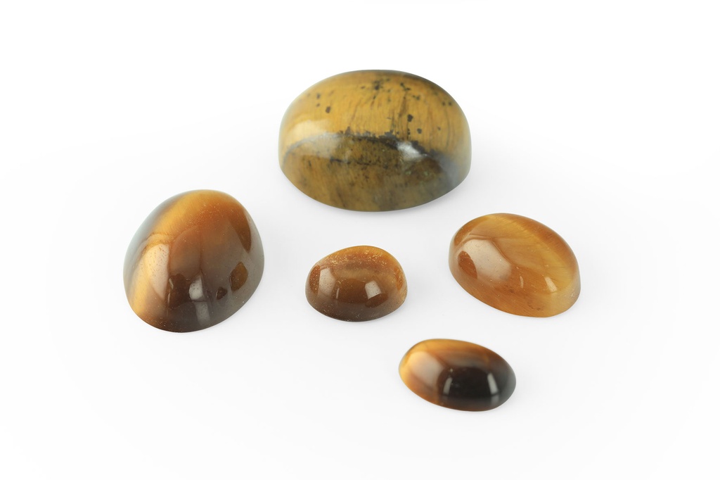 Tiger Eye 10x8mm Oval Cabochon 