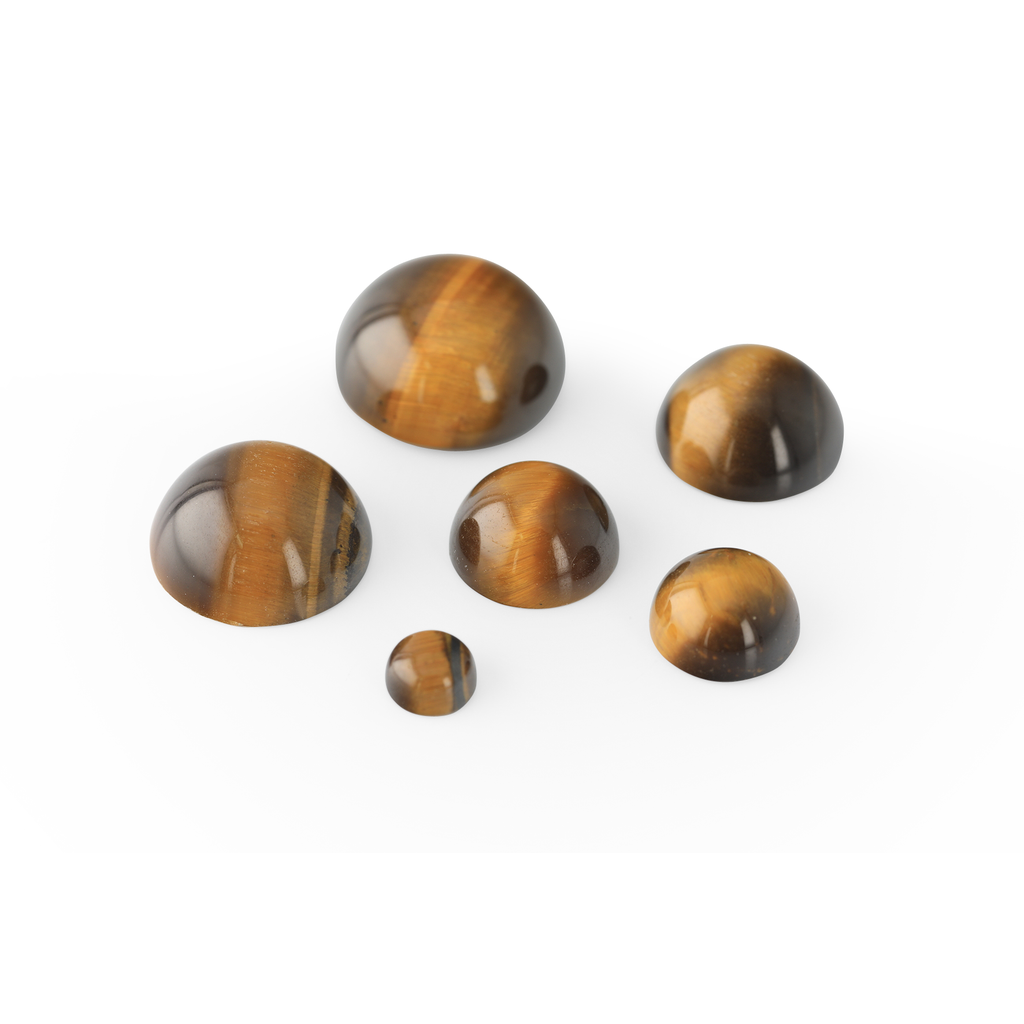 Tiger Eye 3.00mm Round Cabochon