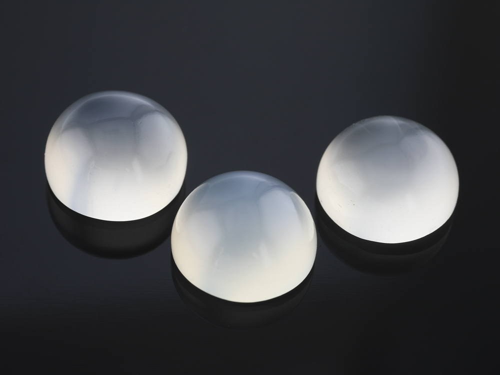 White Moonstone 9.00mm Round Cabochon