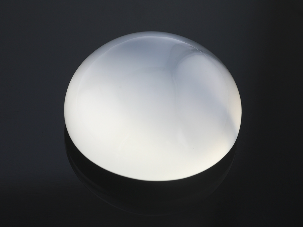 White Moonstone 18mm Round Cabochon